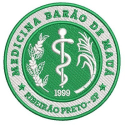 Matriz De Bordado Medicina Barão De Mauá