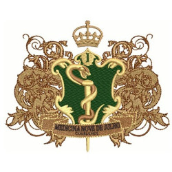 Embroidery Design Nine Of July Medicine