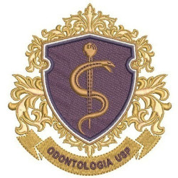 Matriz De Bordado Escudo Odontologia Usp