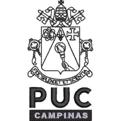 Embroidery Design Puc Campinas Shield