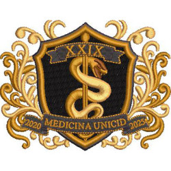 Embroidery Design Medicine Unicid 2025
