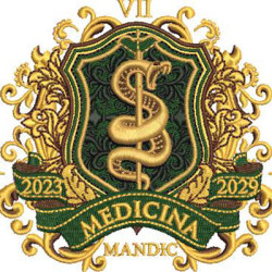 Diseño Para Bordado Escudo De Medicina Mandica Clase Vi