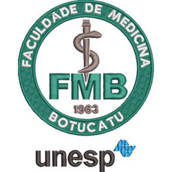 Diseño Para Bordado Facultad De Medicina De La Unesp