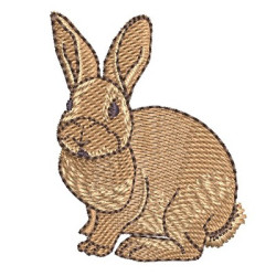 Embroidery Design Rabbit 6