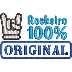 Diseño Para Bordado Rocker 100% Original