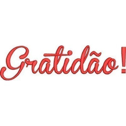 Diseño Para Bordado Gratitude Pt