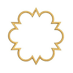 Embroidery Design Simple Frame 2