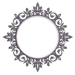 Embroidery Design Frame Provence 265