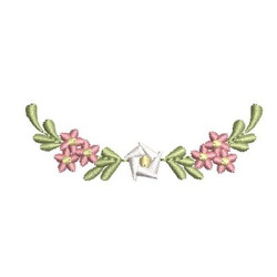 Embroidery Design Arrangement Of Small Flowers 13