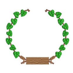 Matriz De Bordado Moldura Safari 5