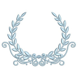 Diseño Para Bordado Marco Ramos De Acacias 14