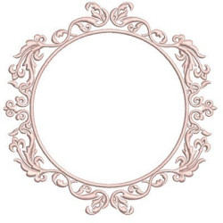 Embroidery Design Frame Provence 276
