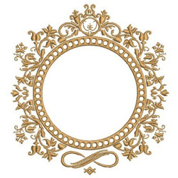 Embroidery Design Infinite Provence Frame 14