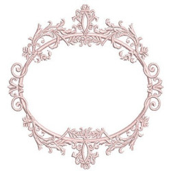Embroidery Design Frame Provence 281
