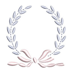 Diseño Para Bordado Marco De Acacia Con Arco 13