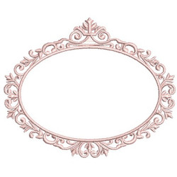 Embroidery Design Frame Provence 283