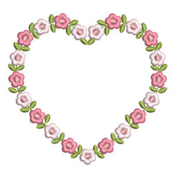 FLORAL FRAME CUTE 19