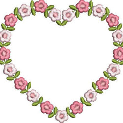 FLORAL FRAME CUTE 20