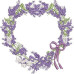 FRAME LAVENDER HEART 1 July 2016