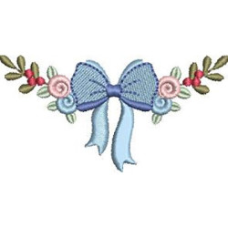 Embroidery Design Flower And Tie Acacia Arch 3