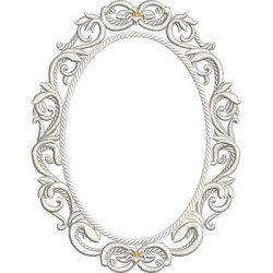 Embroidery Design Frame Provence 299