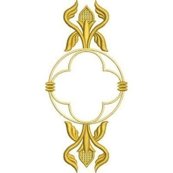 Embroidery Design Religious Frame 22