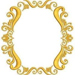 Embroidery Design Frame Provence 304