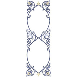 Embroidery Design Religious Framework 29