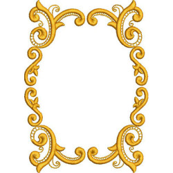 Diseño Para Bordado Marco Religioso 30