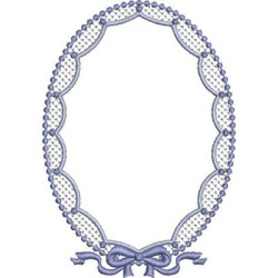 SCREEN STYLE OVAL FRAME