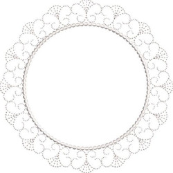 SIMPLE LACE FRAME