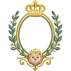 Diseño Para Bordado Marco De León De 13 Cm
