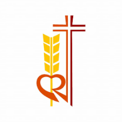 Desarrollo Logo 2 cruz y trigo 15 cm - Libera en 5 días laborables