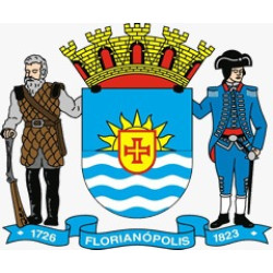 Desenvolvimento Brasão Florianópolis 10 cm - libera em 4 dias úteis