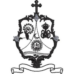 Desenvolvimento De Escudo Maria Aditrix 9 Cm