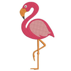 Diseño Para Bordado Flamingo 6