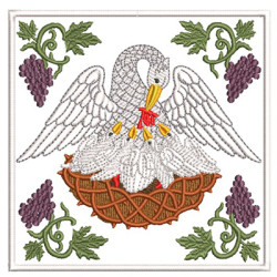 Embroidery Design Embroidered Altar Cloths Pelican 104