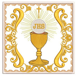 Embroidery Design Embroidered Altar Cloths  Chalice 151