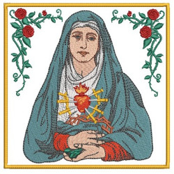 EMBROIDERED ALTAR CLOTHS OUR LADY OF PAIN 183