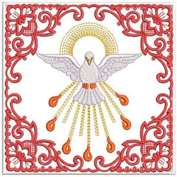 EMBROIDERED ALTAR CLOTHS PENTECOST 82