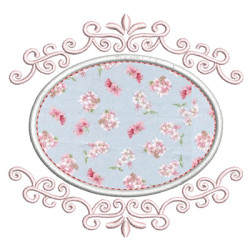 Embroidery Design Frame With Application 44