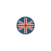 40 Button Countries Pins