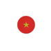 40 Button Countries Pins