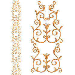 Diseño Para Bordado Cojunto De 2 Ornamentos