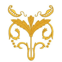 Diseño Para Bordado Arabesco Dourado Parte 2
