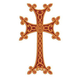 DECORATED CROSS 134