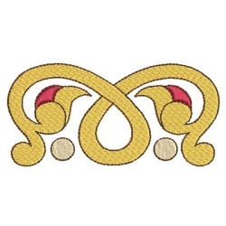Diseño Para Bordado Arabesco Horizontal 3