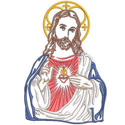 SACRED HEART OF JESUS 25 CM