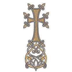 DECORATED CROSS 137