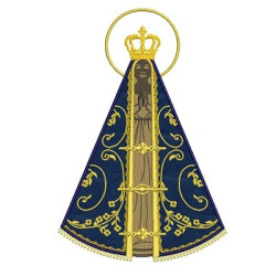 NUESTRA SEÑORA APARECIDA 30 CM APLICACIÓN